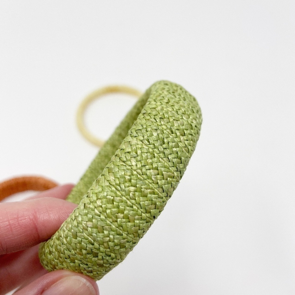 VINTAGE | Jute Wrapped bracelets set of 3 - Picture 5 of 6